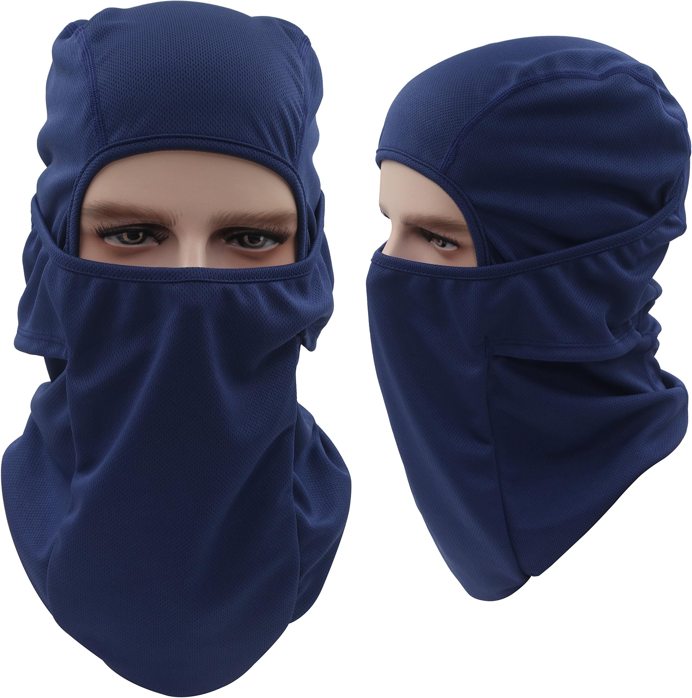 Dseap Tactical Balaclava Hood, Skiing Face Mask, Thin/Breathable/Cold Weather/Lightweight/Multi Purpose/Winter Motorcycle Bike Bicycle Helmet Cycling Mask for Youth Adult Women Ladies Men