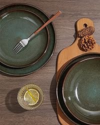 Pokini 12 Piece Dinnerware Sets with Pasta