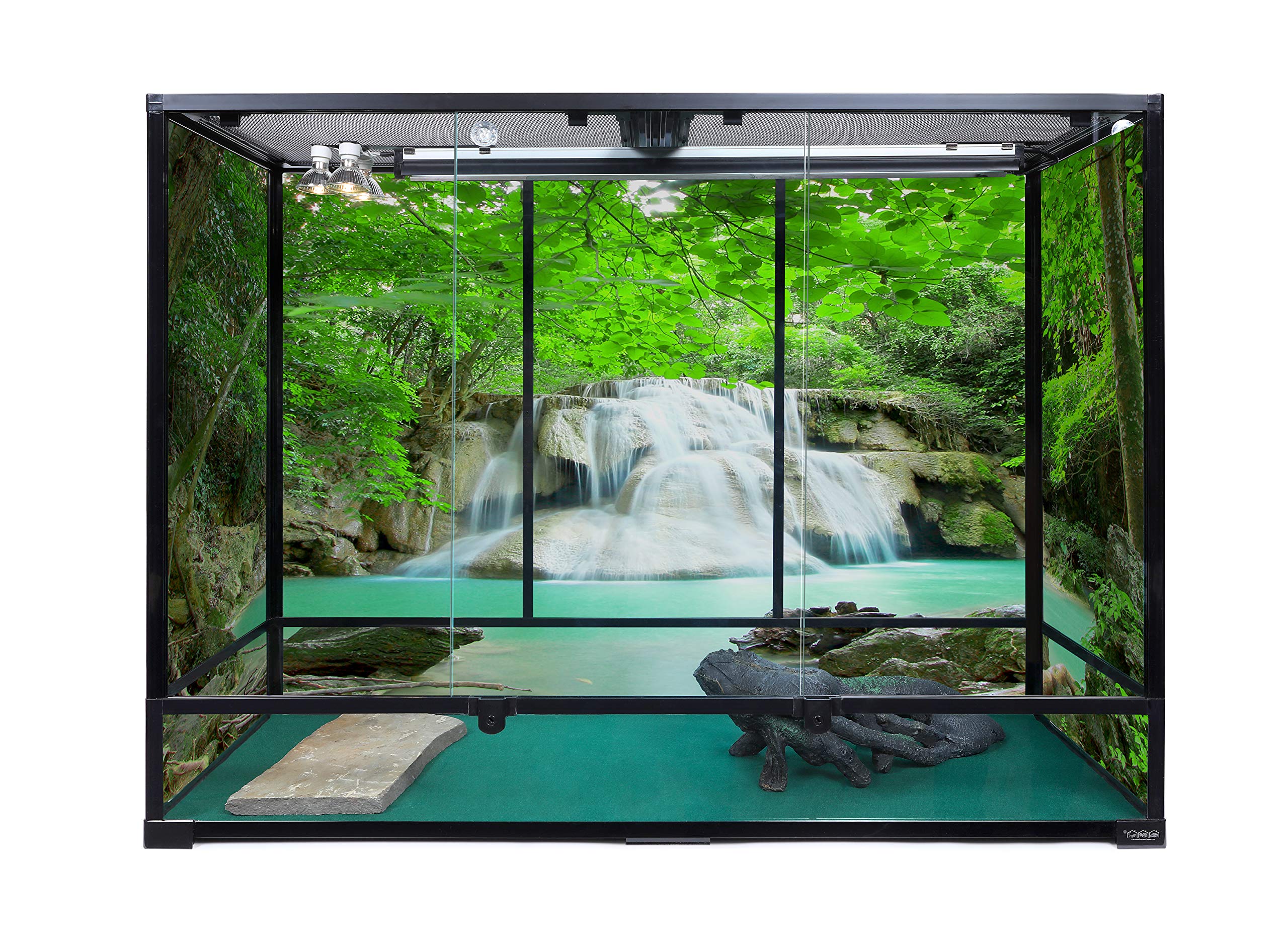 Carolina Custom Cages Terrarium, ExtraTall ExtraLong 48Lx18Dx36H