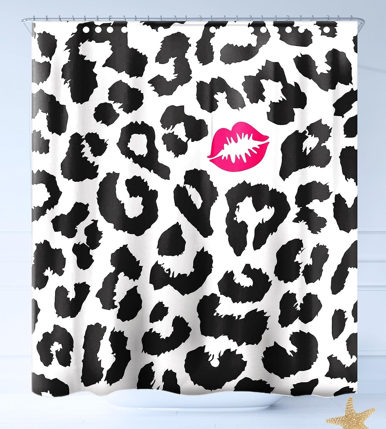 Leopard lover kiss whit black 