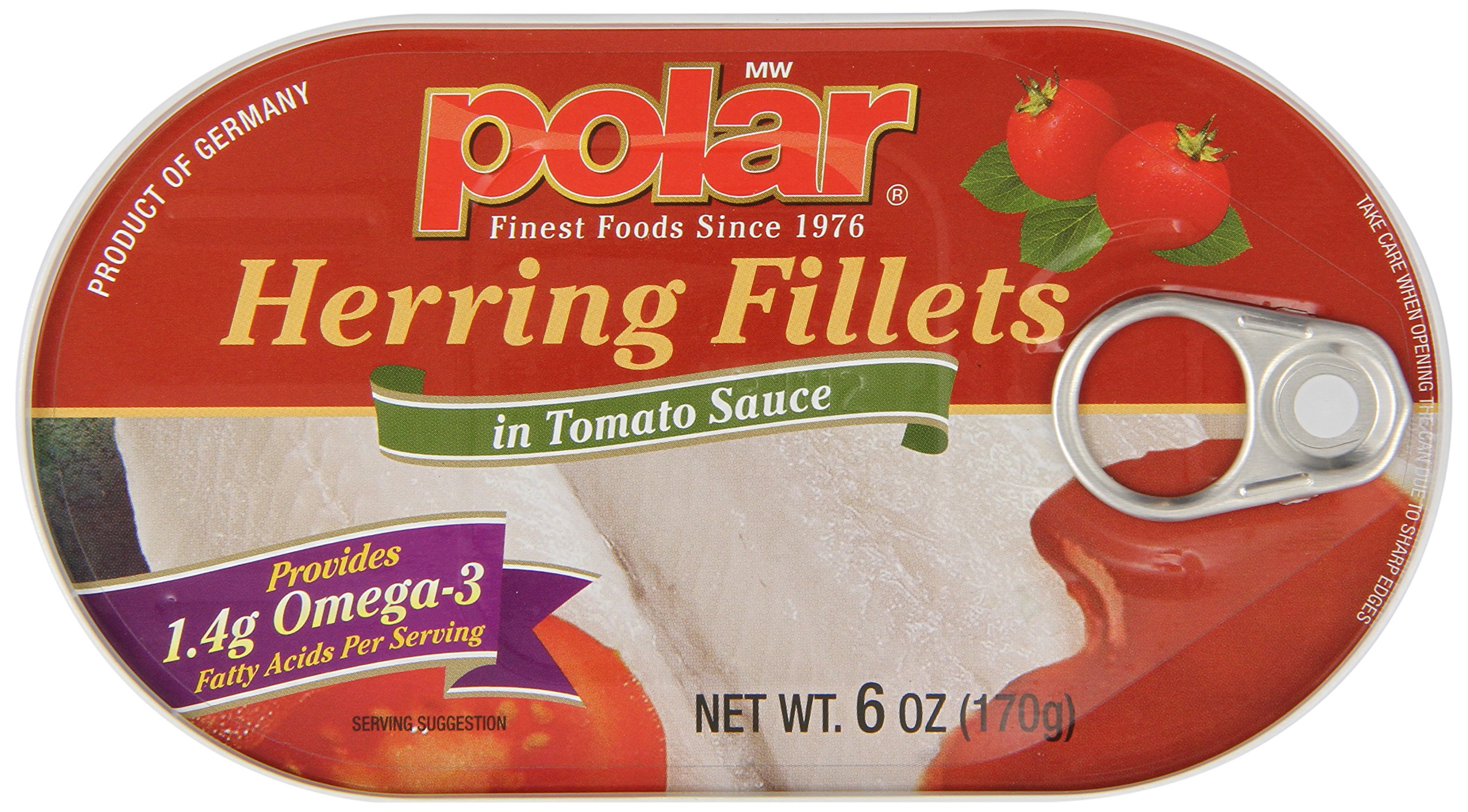 Roland Herring Fillets, Smoked, 6.7 Ounce (Pack of 6