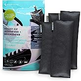 Ever Bamboo Hockey Gear Deodorizer Bag Set w/Natural Bamboo Charcoal (4 x 50 g) (1)