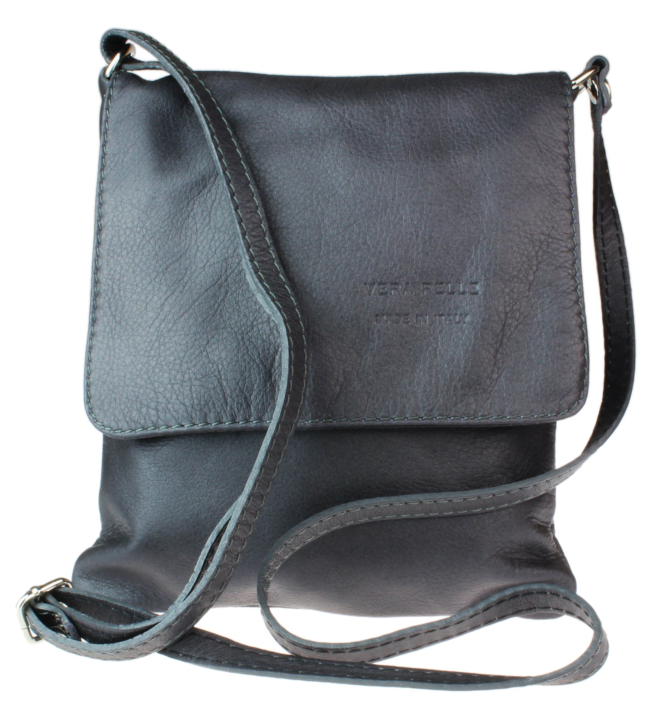 Girly Handbags Womens Crossbody Bag Small Shoulder Handbag with Adjustable Strap, Lightweight Everyday Travel Purse, Multi Pocket Ladies Bag- black