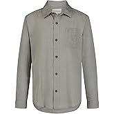 Calvin Klein Boys Legacy Long Sleeve Woven Button-Down Shirt