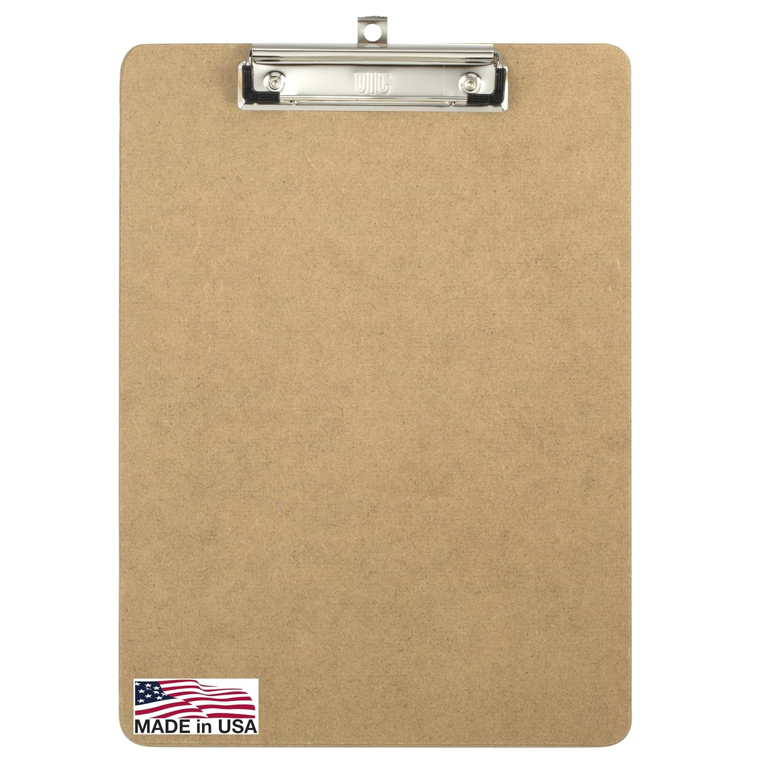 Officemate Recycled Wood Clipboard, Letter Size, Low Profile Clip, 9 x 12.5 Inches (83219), Each, Brown