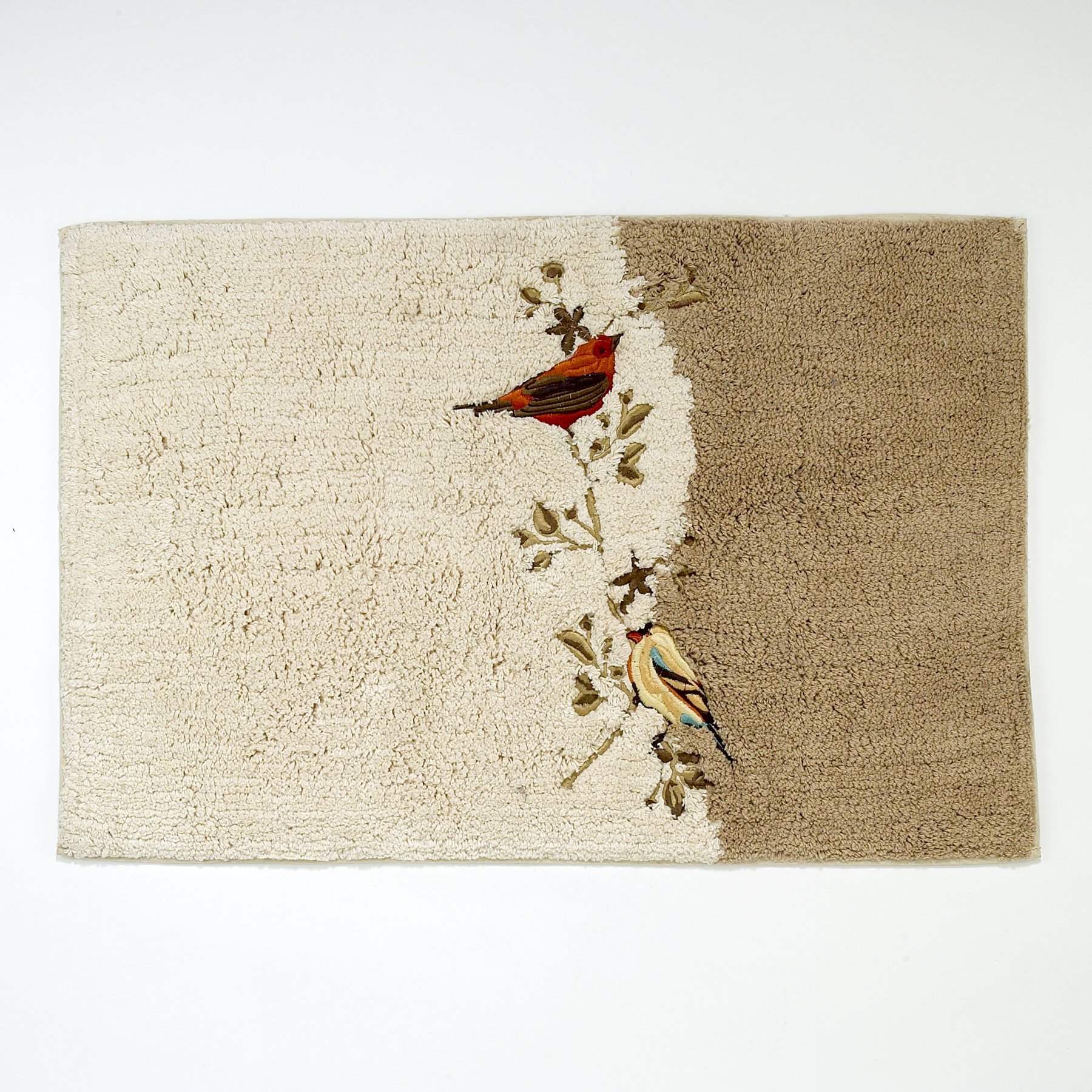 Photo 1 of Avanti Linens - 11984JIVR Gilded Birds, Bath Rug, Ivory