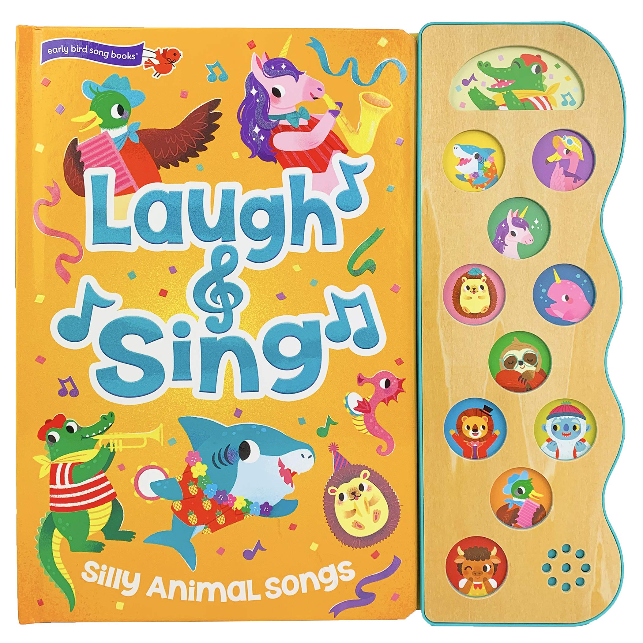 Amazon Com Laugh Sing Silly Animal Songs Early Bird Song Bo
