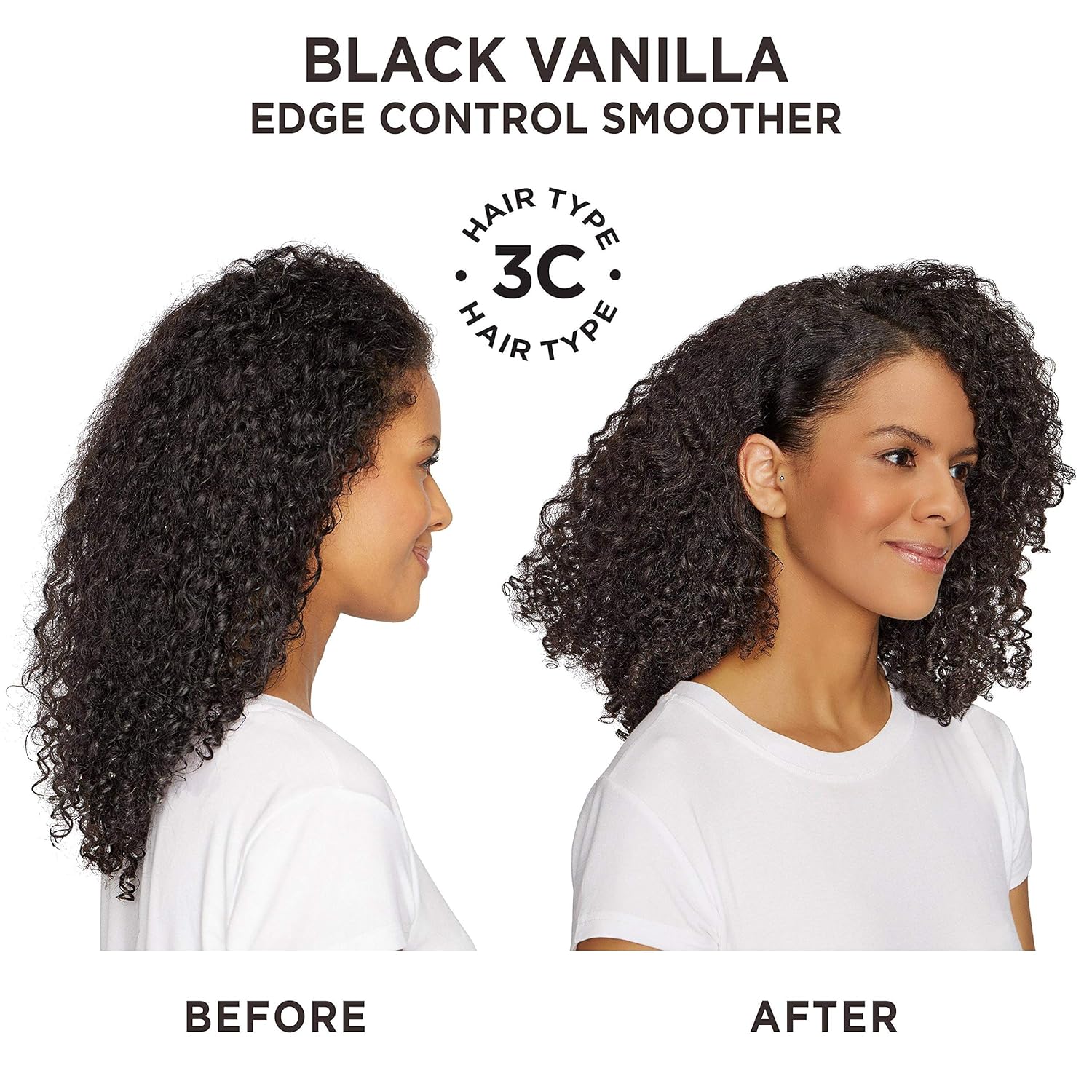 Carol's Daughter Black Vanilla Moisture & Shine Edge Control Smoother For Dry Hair and Dull Hair, with Aloe and Honey, Clear Edge Smoother, Edge Tamer, 2 oz (Packaging May Vary) : Beauty