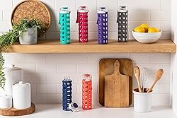 Ello Syndicate 20oz Reusable Glass Water Bottle