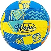 Wahu 100% Waterproof All-Purpose Pool Ball for Beach Volleyball, Soccer, and More, 6.5" Round Water Ball for Beach and Pool Sports Games