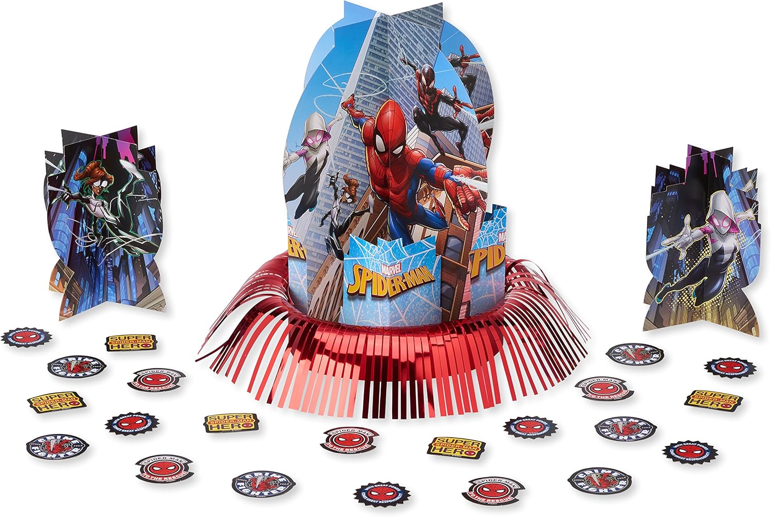 Spider Man Table Decorations
