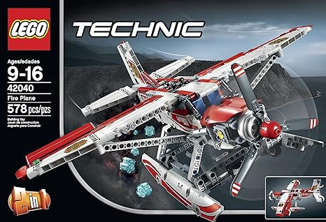 lego technic 42040 fire plane