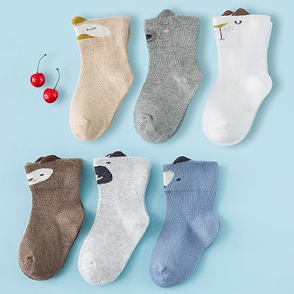 Amazon 6足セット Hapipana 新生児 乳幼児 靴下 キッズ ベビー