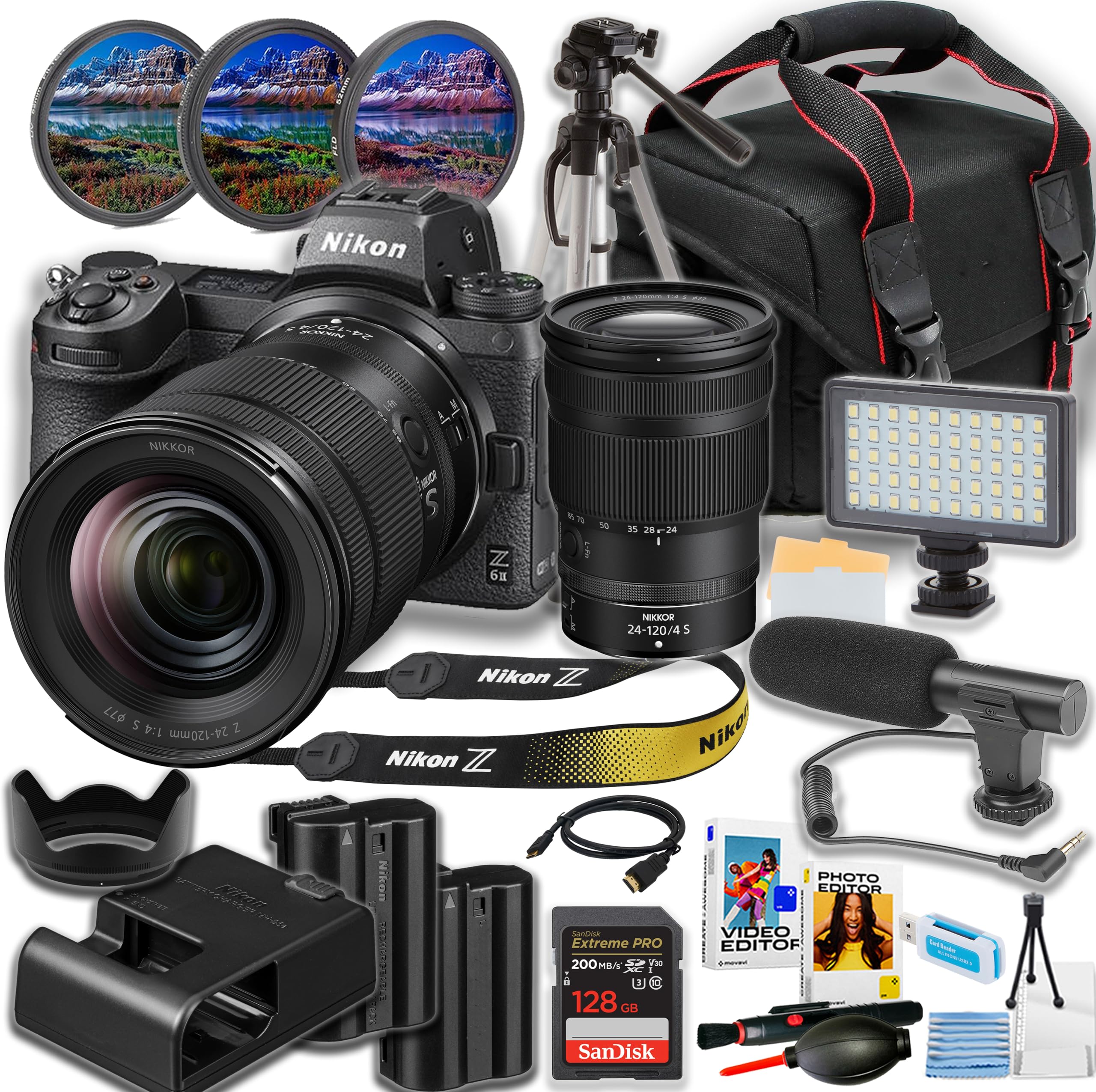 Nikon Z6 II Mirrorless Camera with 24-120mm f/4