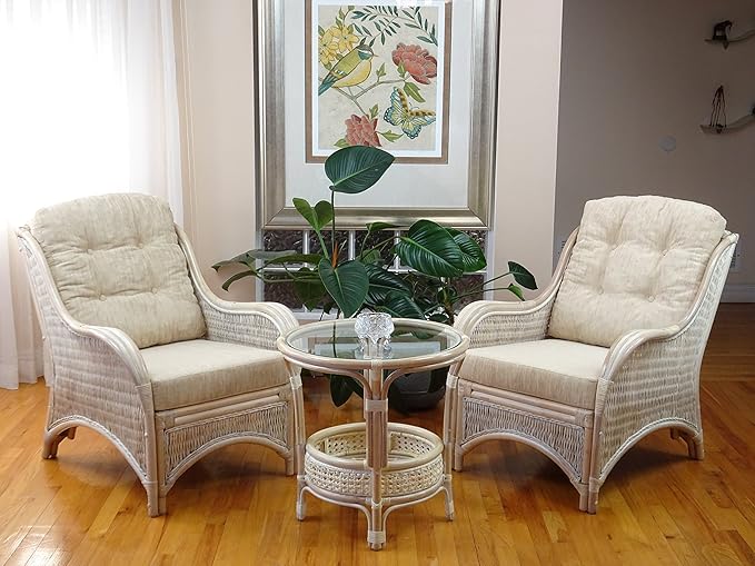 Sillones redondos de mimbre | Sillones