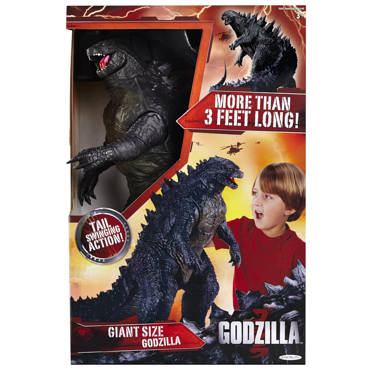 New BIG Godzilla Action Figure 24" (2 feet) Movie 2014 Giant Toy Free Shipping eBay