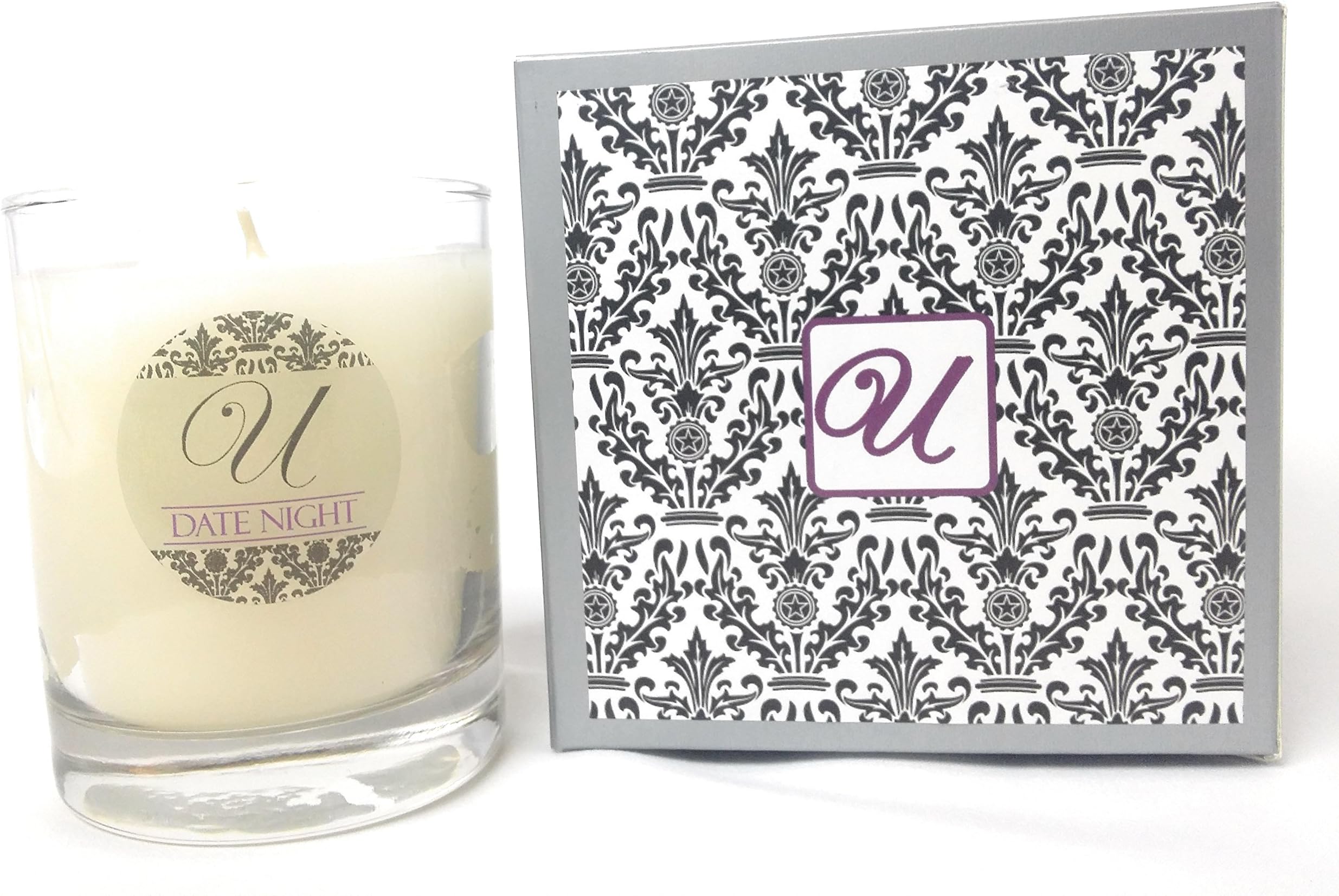 Unrivaled Candles Date Night (8 oz) Jewelry Inside Valued at $10 to $10,000. Made in The USA. Great Gifts! Jewelry Candles with Fragrant Jewels, Rings, Earrings and Necklaces, Jackpot!