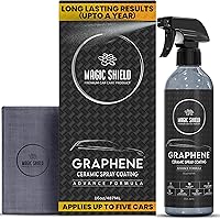 Magic Shield Graphene Ceramic Spray Coating - LAST SO LONG! Quick & Easy for Cars, Motorcycles, Boats & More - Professional-G