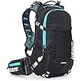 USWE Flow 16L - Backpack with Back Protector, for Bike, Mountainbike, MTB and E-MTB, Blue