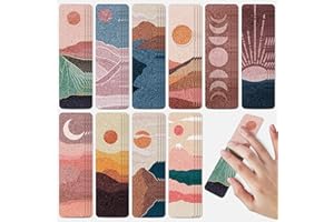 INSYOHO 40 Pcs Calm Strips,Calm Strips for Anxiety Sensory Stickers,Fidgets for Classroom Rough Sensory Strips,Sensory Stickers for Anxiety Relief,Calming Strips Calm Down Corner Supply (Boho Style)