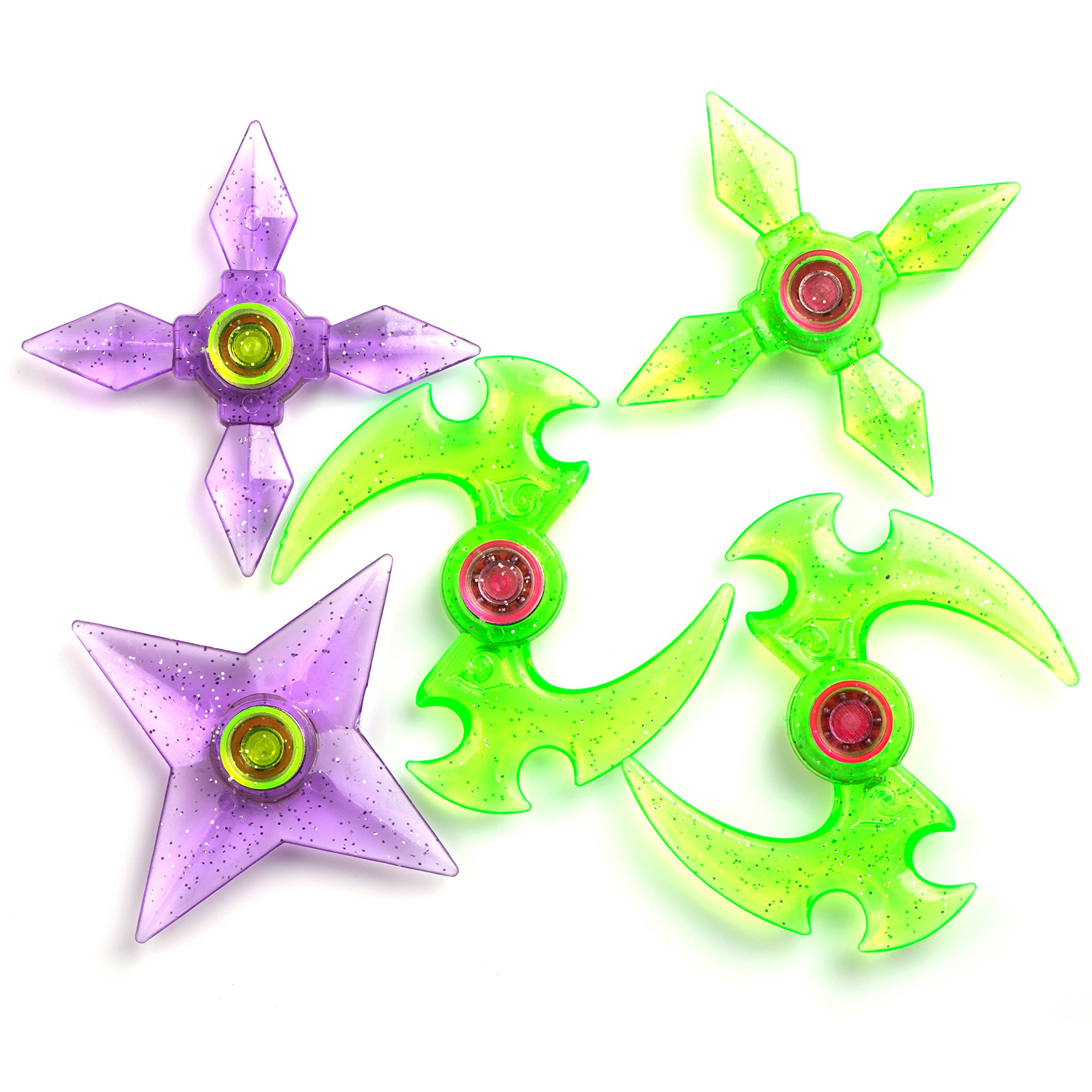 Mini Finger Gyro Fidget Spiral Twister Toys Party Pack (20 Pieces) by Lugumy