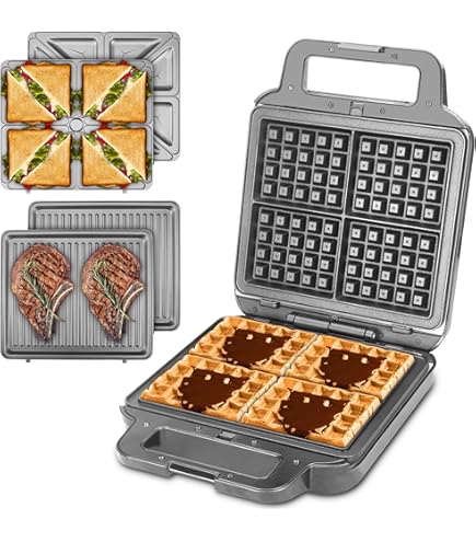 Amazon.com: Cuisinart WAF-300 Belgian Waffle Maker with