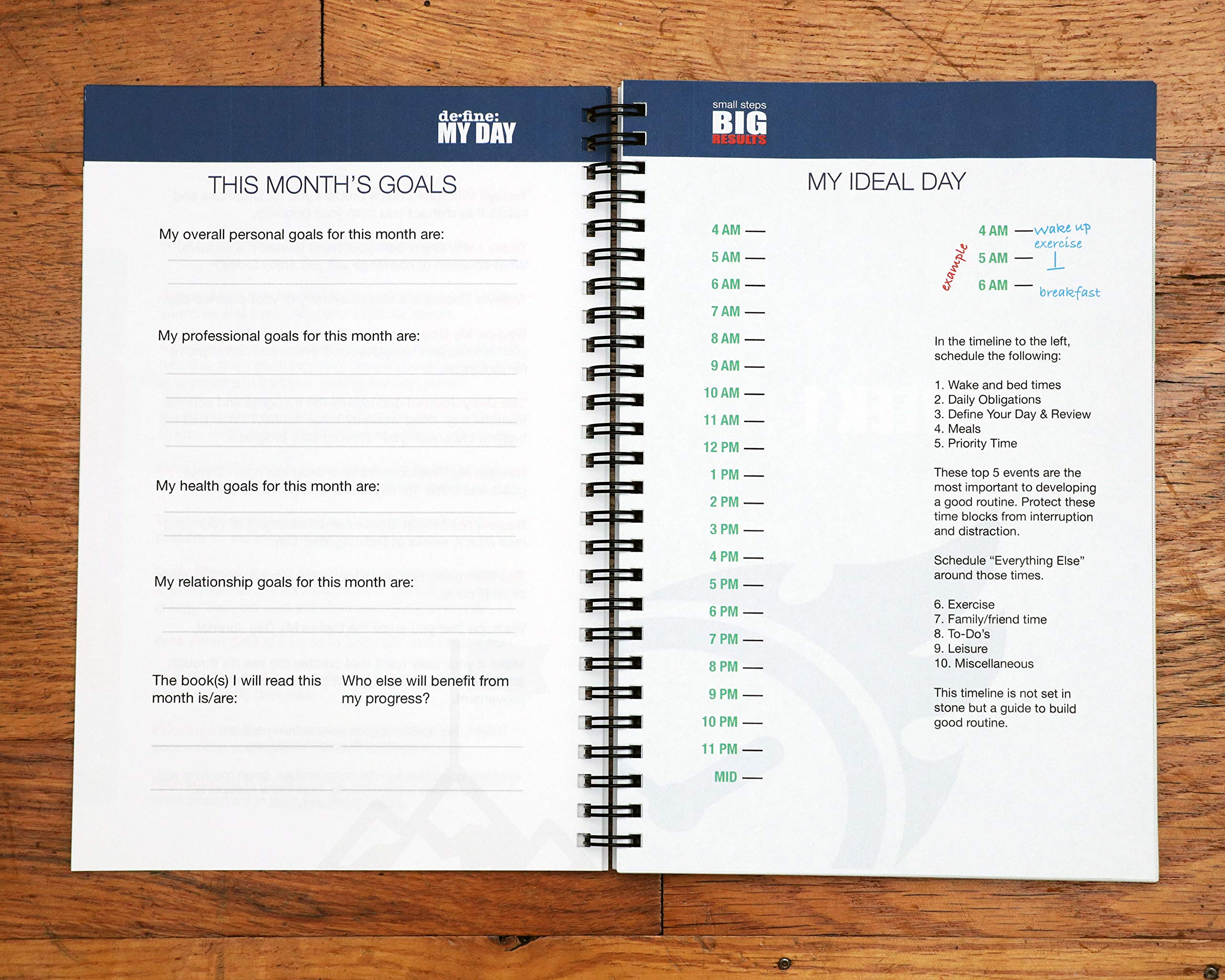 Define My Day Focus Journal - 3 Pack