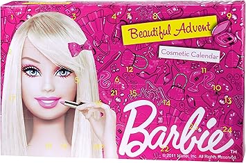 barbie cosmetic calendar