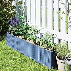 Outsunny 5 x 1 x 1 ft Raised Garden Bed, Indoor