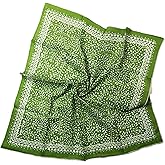 Shanlin Unisex Floral Cotton Square Scarf Bandanas 22x22 inch