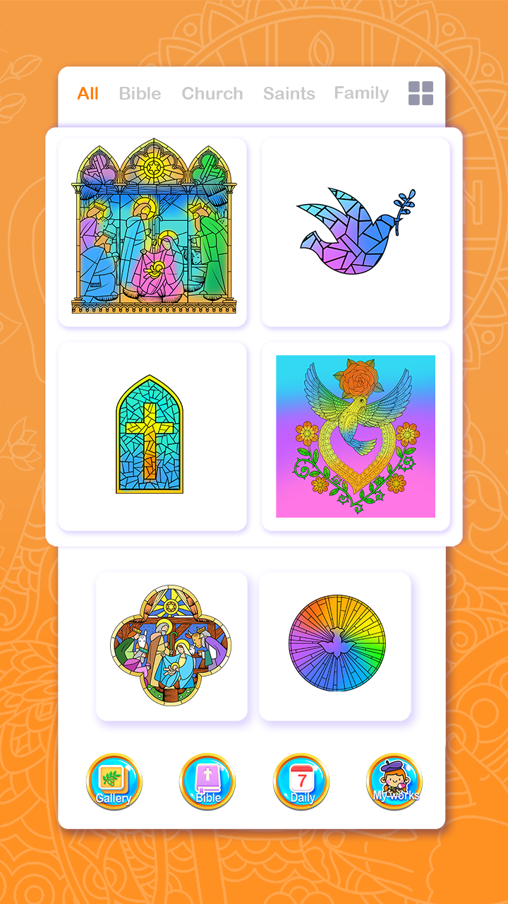 Bible Coloring Book - Painting & Coloring Pages