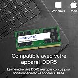 Integral 8GB DDR5 5600MHz SODIMM Laptop RAM Module view 3