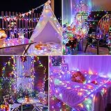 Ollny 50m Outdoor 500 LED Christmas Lights Multicolor with Remote, 8 Modes view 6