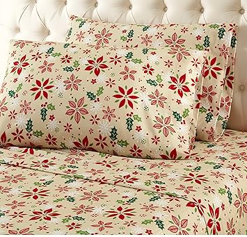 Amazon.com: 9 Piece Red Green Floral Pattern Sheet Full Set ... Amazon.com: 9 Piece Red Green Floral Pattern Sheet Full Set ...