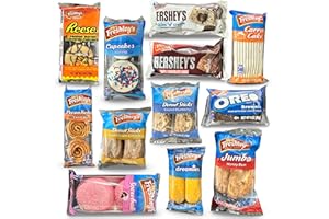 Mrs. Freshley's Variety Pack Bundled by Tribeca Curations | Cupcakes, Honeybuns, Donuts, Dreamies, Snowballs, Cake | 12 Packs