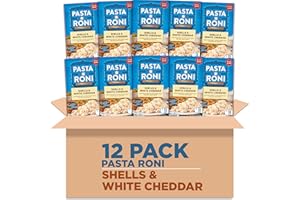 Pasta Roni Shells & White Cheddar Mix 6.2 Fl Oz (Pack of 12)