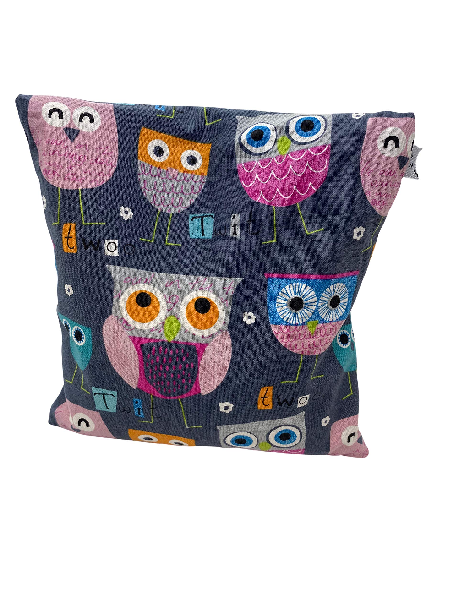 Cherry stone cushion with able outer shell (D5: 19 x 19 cm).