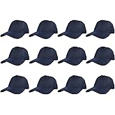 Gelante Plain Blank Baseball Caps Adjustable Back Strap Wholesale LOT 12 PC'S