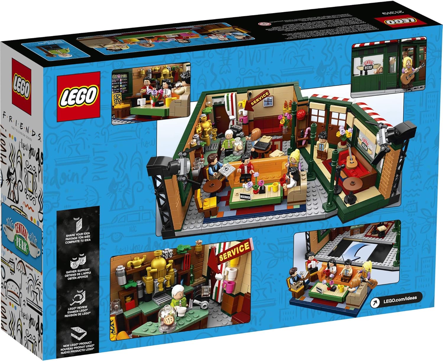 friends lego set central perk amazon