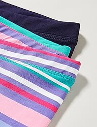 Amazon Essentials Girls' Leggings, Pack of 5, Aqua