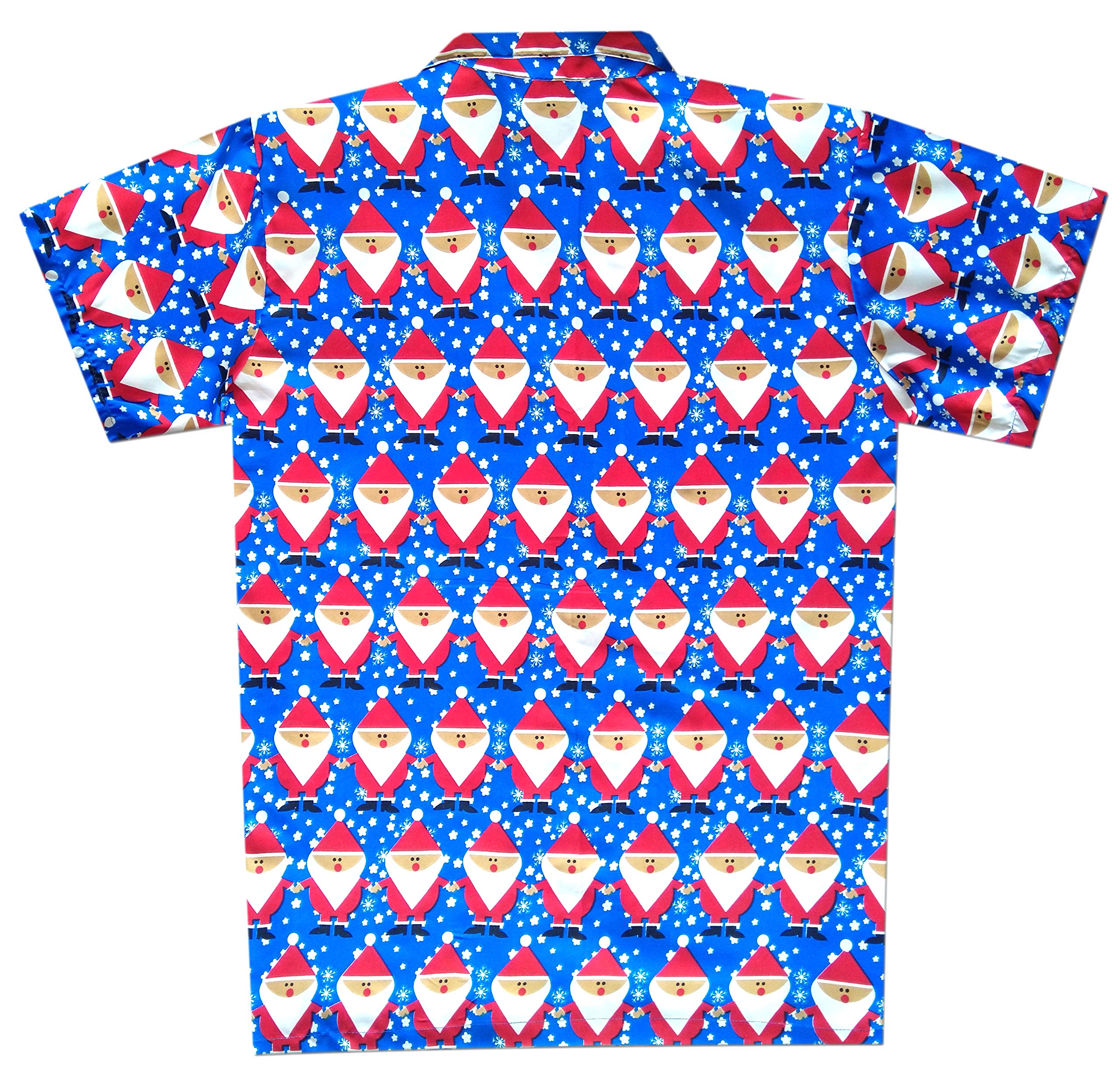 Varnit Crafts Funky Christmas Hawaiian Shirt for Men Holiday X4 - Image 12