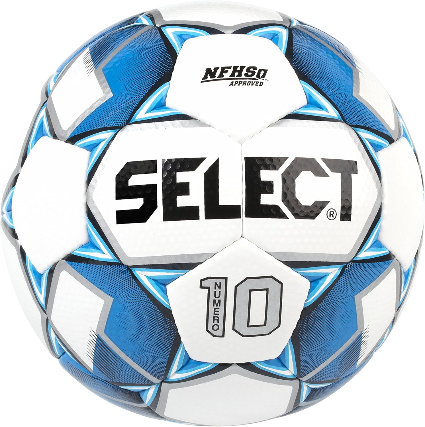 Select Numero 10 - Balón de fútbol, Color White/Royal Blue, tamaño ...