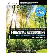 Financial Accounting: Tools for Business Decision Making, 9CE