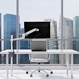 Ergotron LX Premium Monitor Arm Single Monitor Desk Mount 34" 3.2-11.3kg White view 5