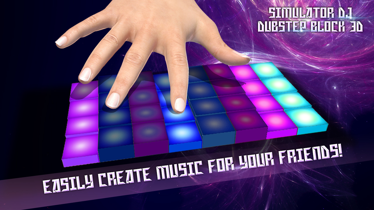 Simulator DJ DubStep Block 3D