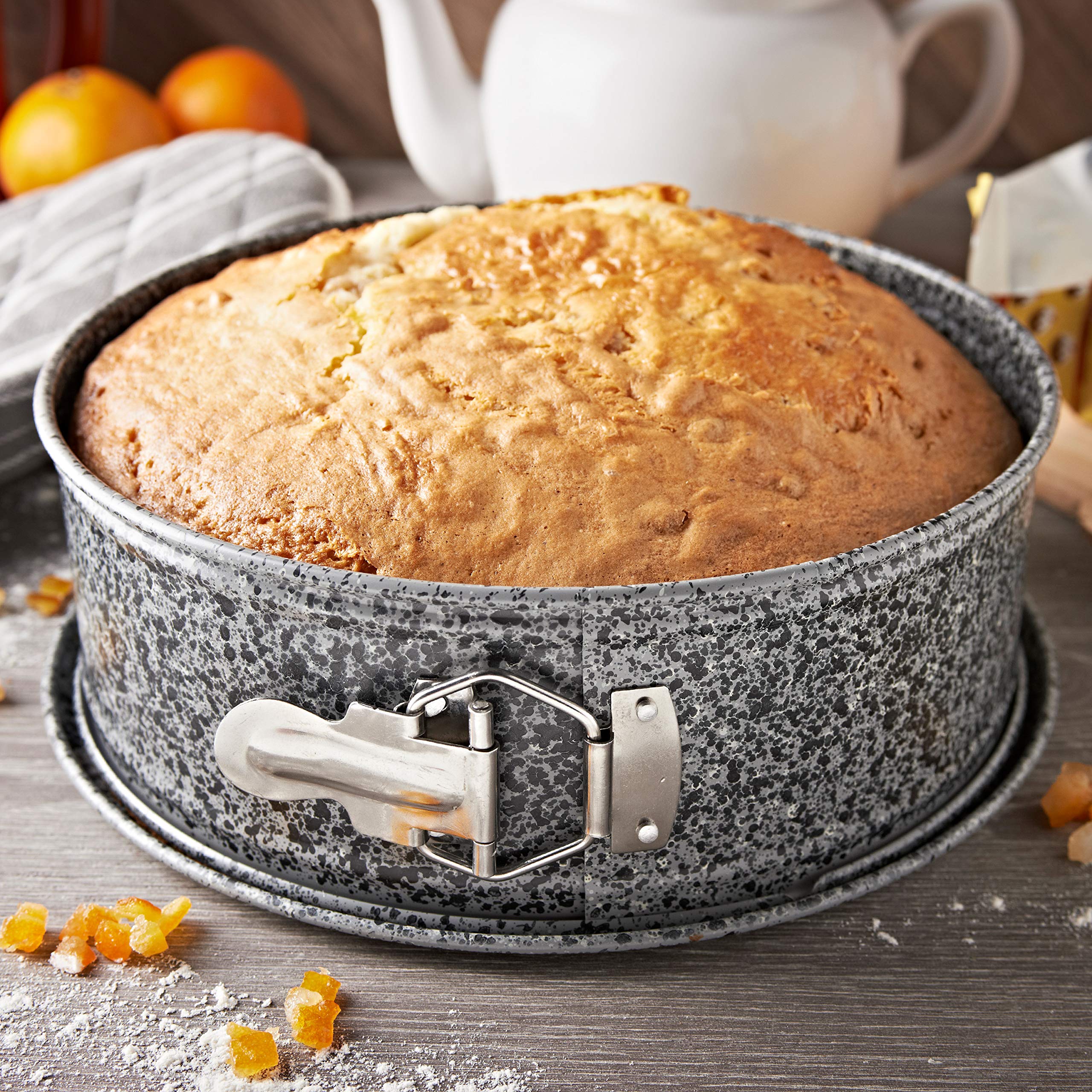 Blackmoor 23cm Springform Cake Tin/Non Stick/Quick Release Easy to Use/Dishwasher Safe Bakeware