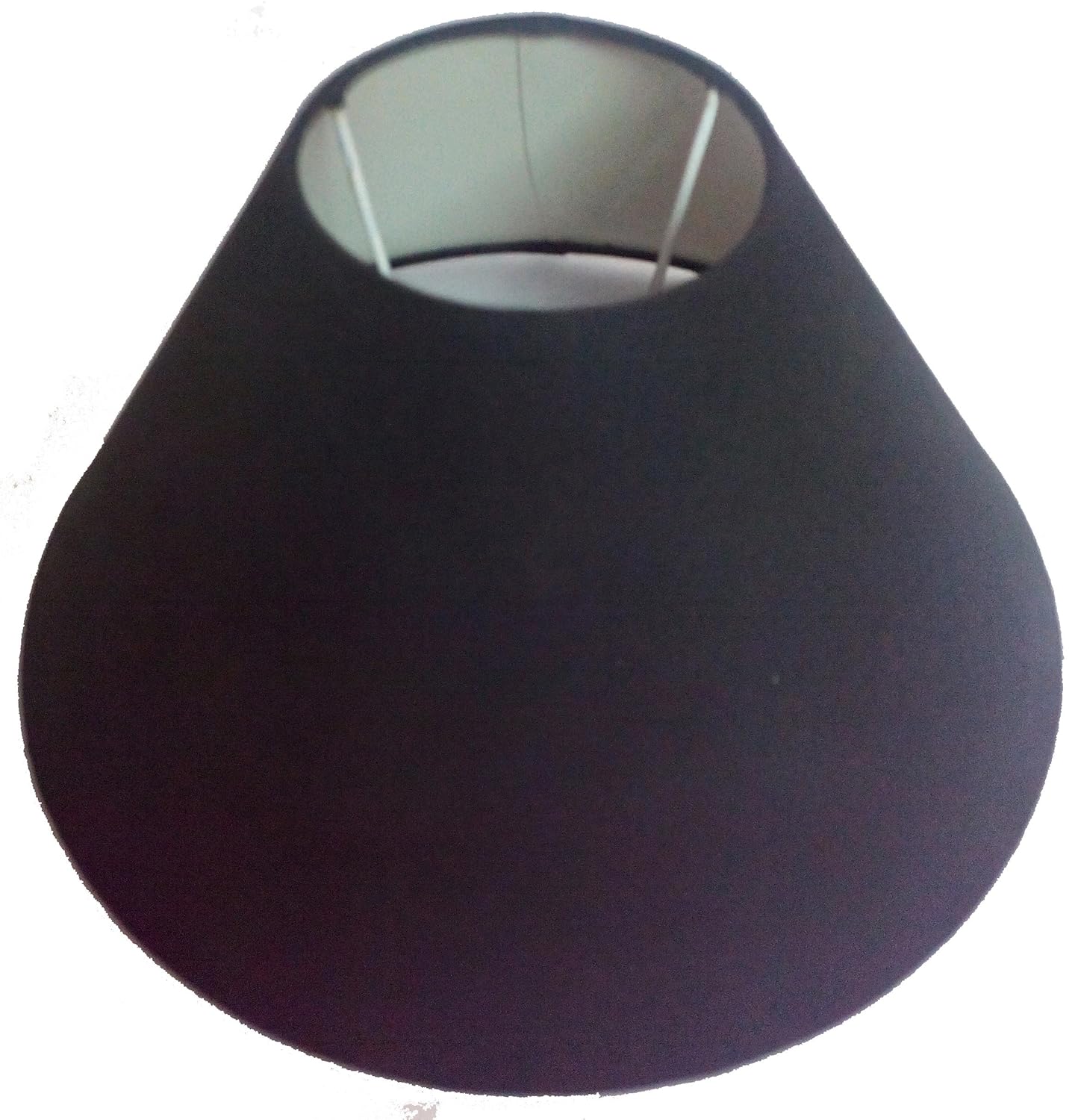 Buy RDC 10" Round Plain Black Lamp Shade for Table Lamp Online at Low