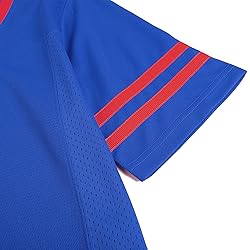Pullonsy Plain Blue Football Jerseys for Men Unisex