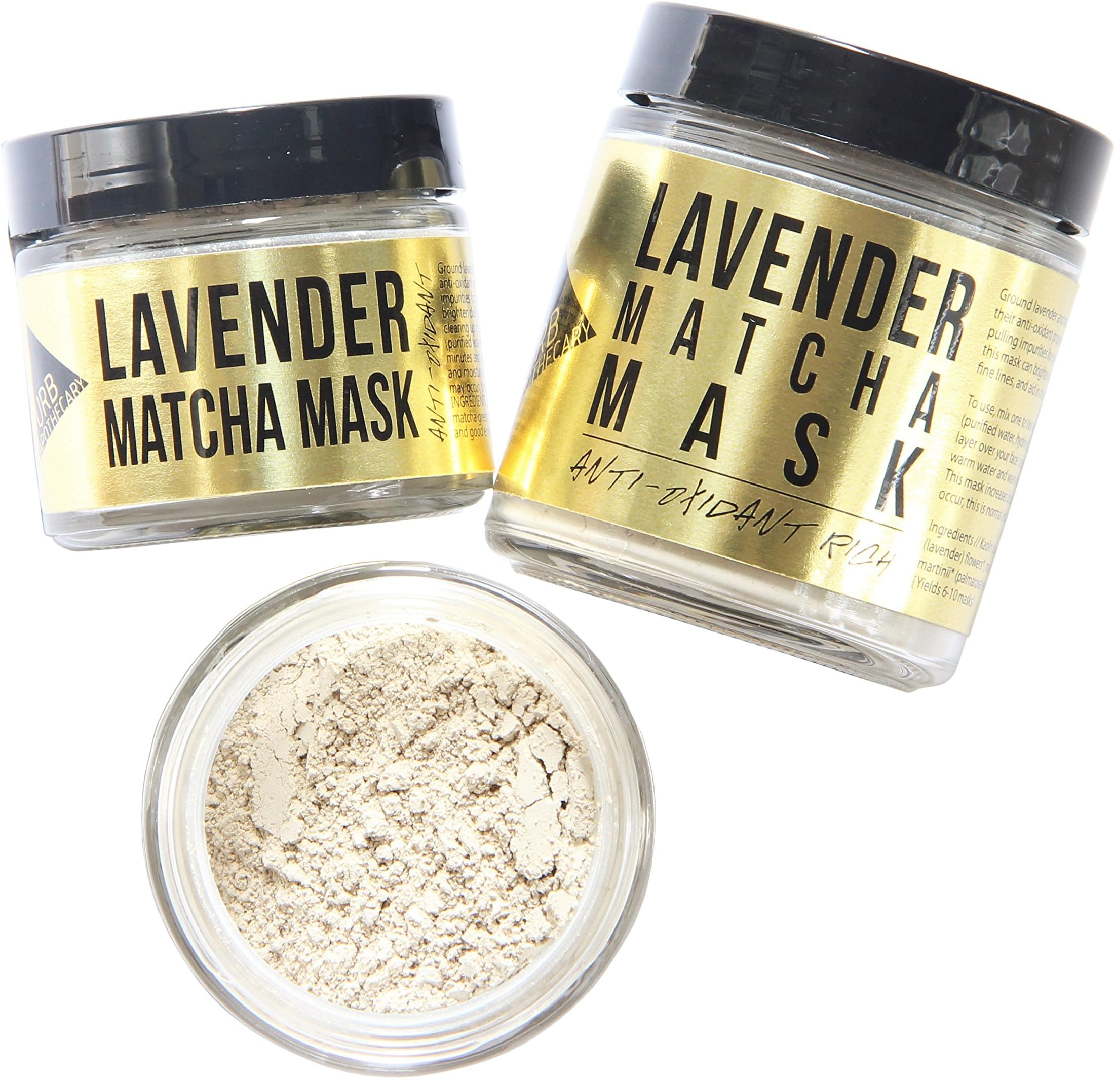 URB APOTHECARY - Organic Lavender Matcha Mask (4 oz)