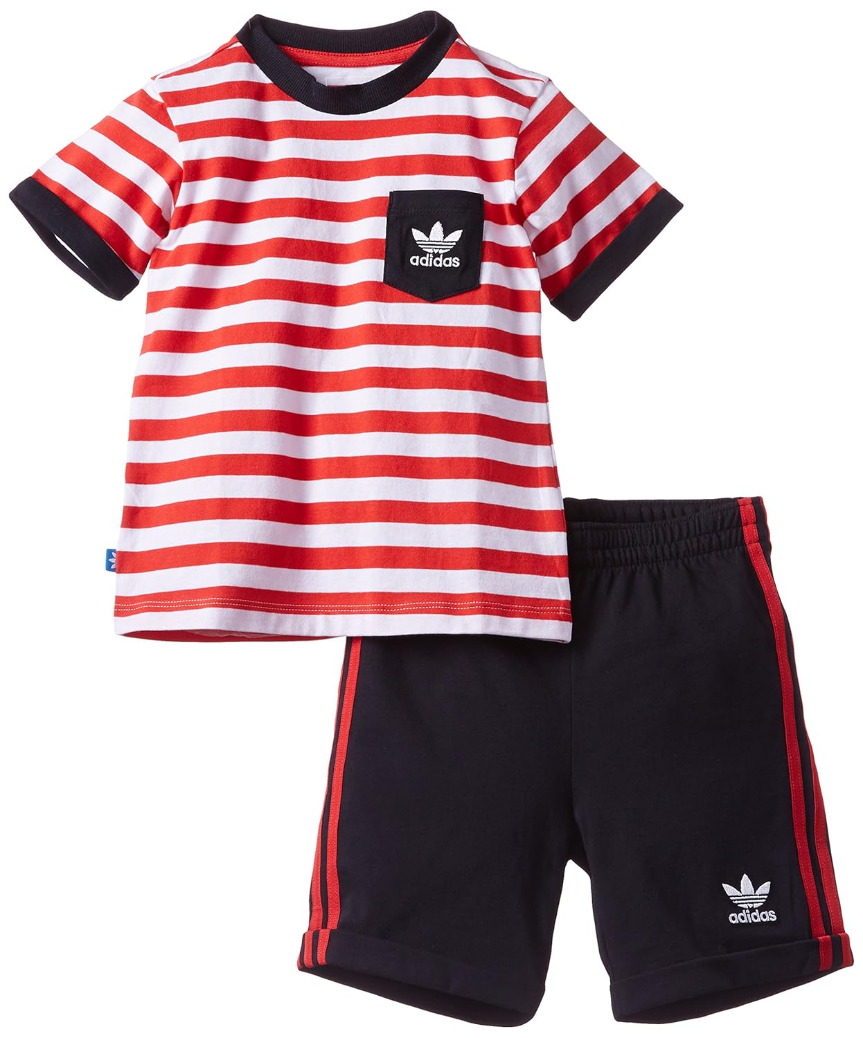 boys adidas short set